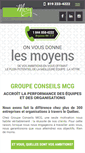 Mobile Screenshot of groupeconseilsmcg.com